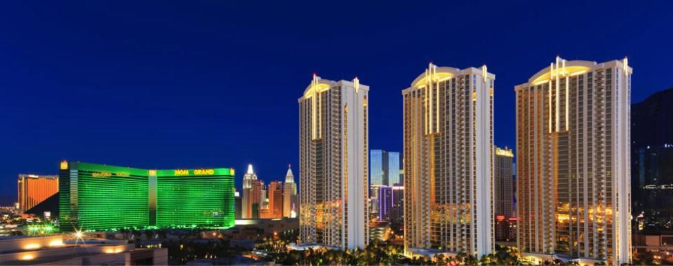 Mgm Signature Ph 30Th Floor Deluxe Studio Apartment Strip Facing With Balcony Las Vegas Eksteriør billede